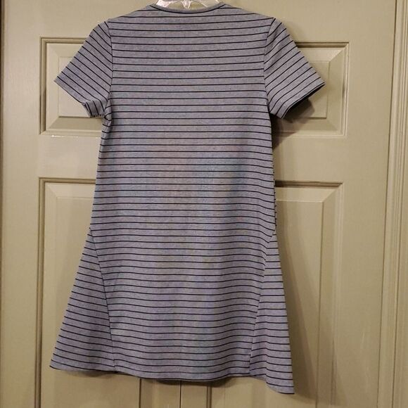 Zara Trafaluc gray and black tunic top - Picture 2 of 6